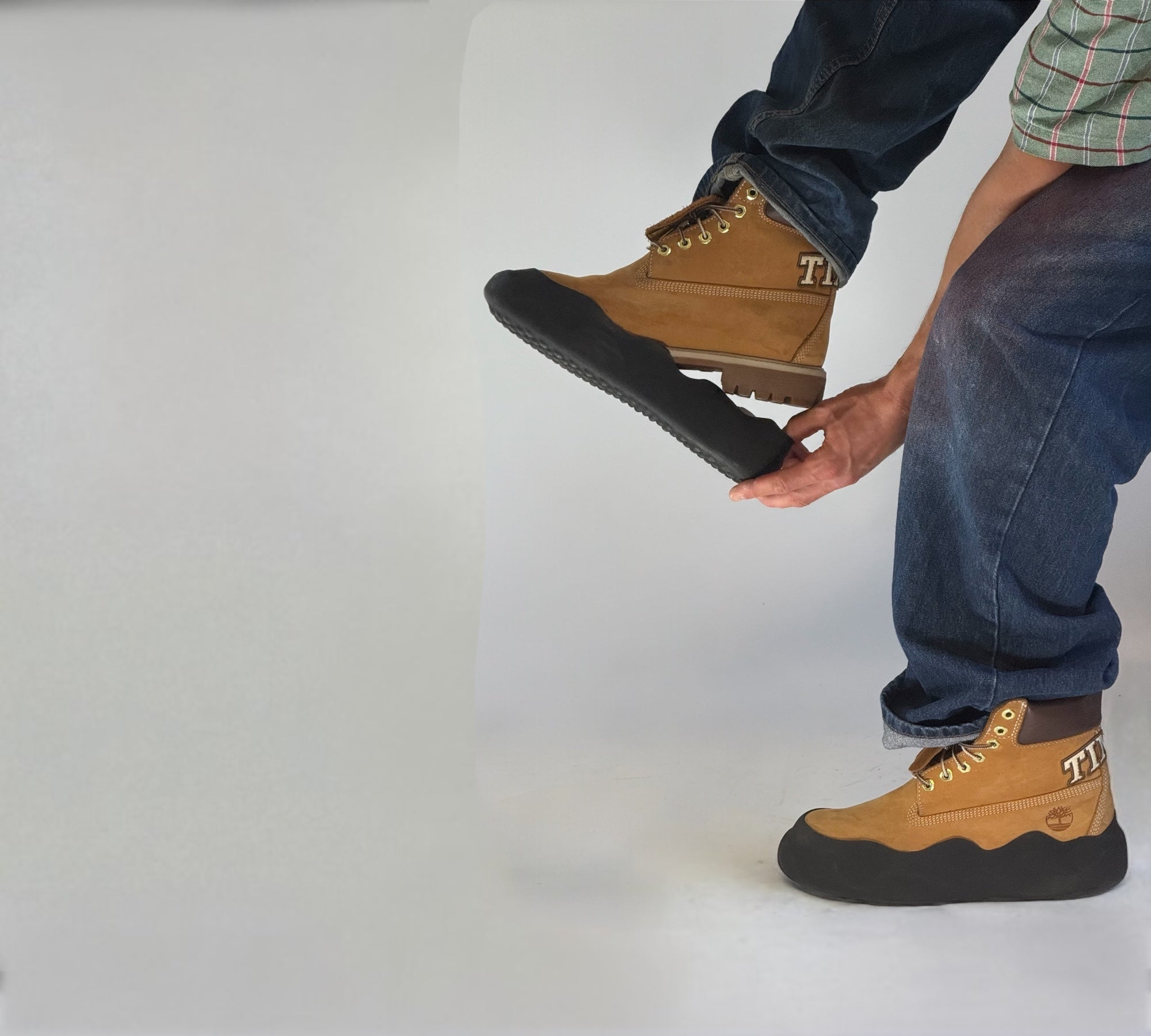 black glide soles on timberland boots