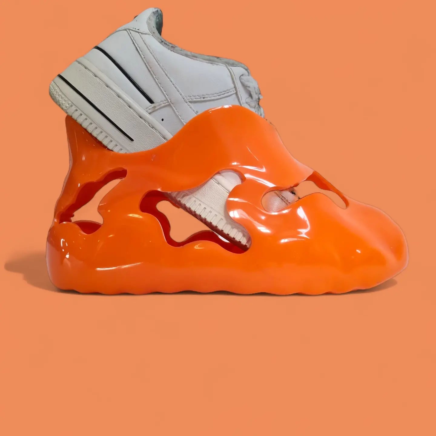 Glide high - Tops - ORANGE - Glide Soles