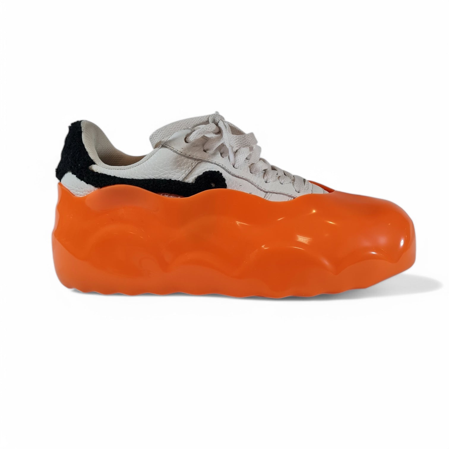 Mid - Top Clouds ORNG - Glide Soles