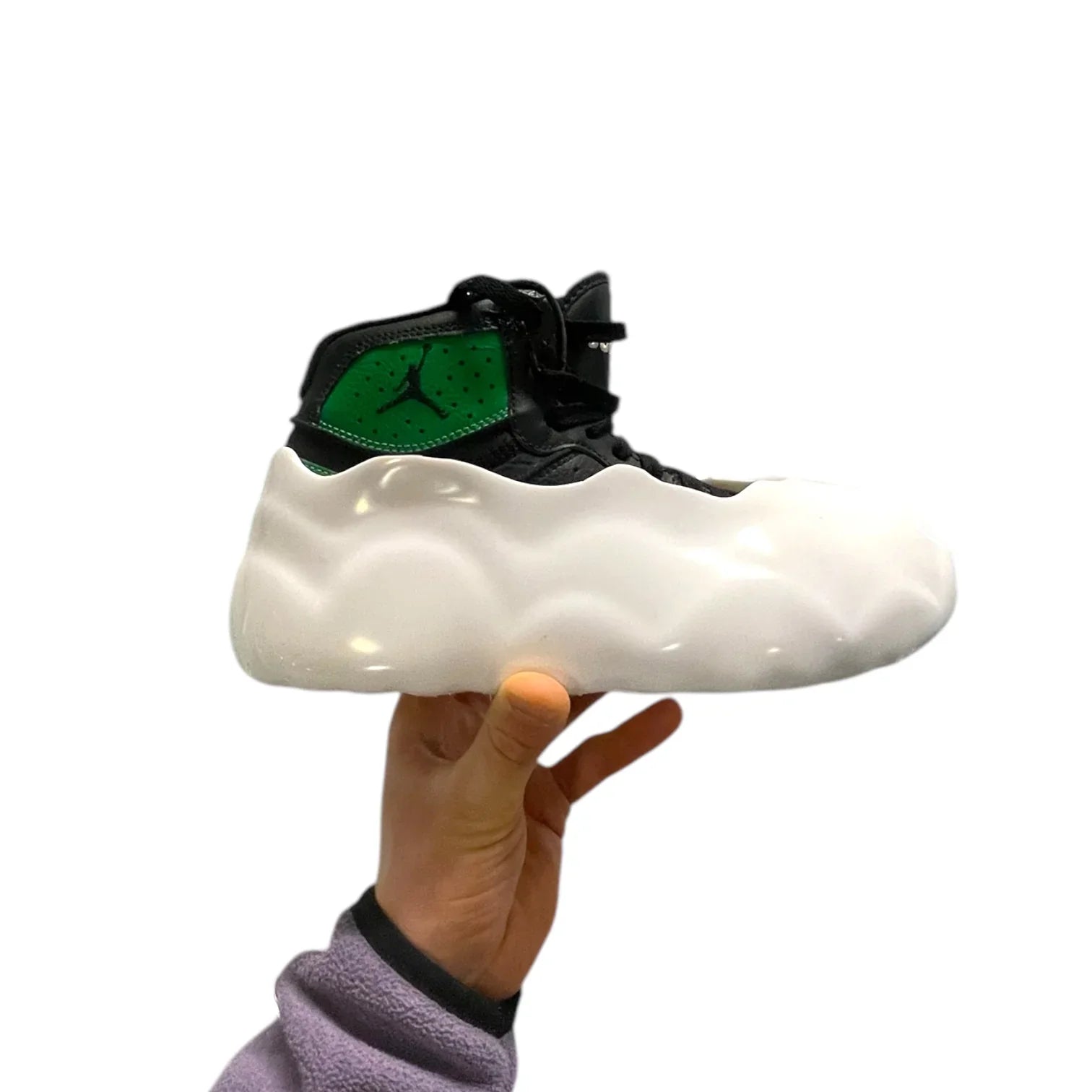 Mid - Top Clouds ORNG - Glide Soles