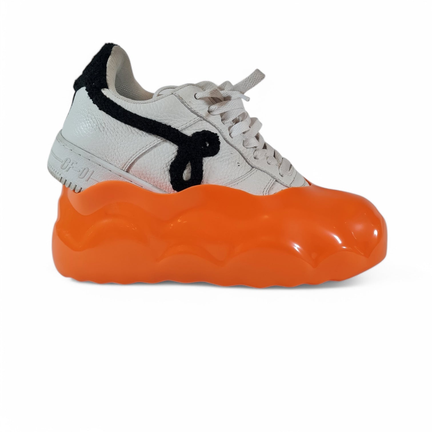 Mid - Top Clouds ORNG - Glide Soles