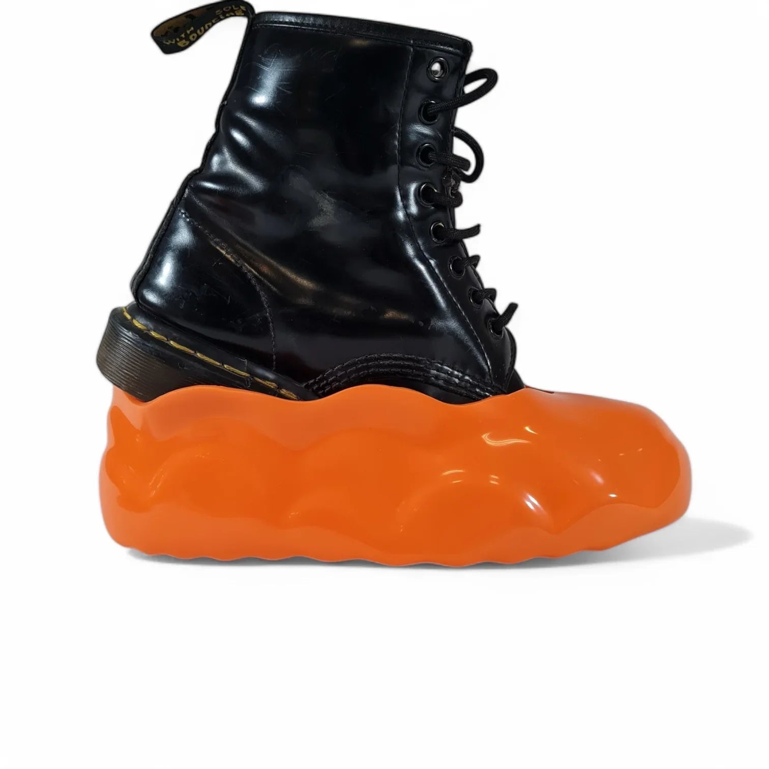 Mid - Top Clouds ORNG - Glide Soles