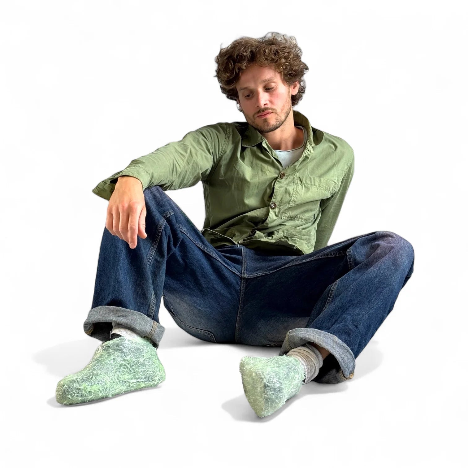 Venom shoe covers - Green - Glide Soles